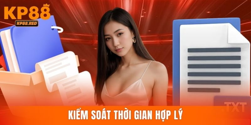 Quy định về cá cược có trách nhiệm bằng cách kiểm soát thời gian