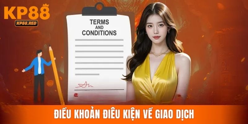 Quy định về giao dịch tại nhà cái KP88